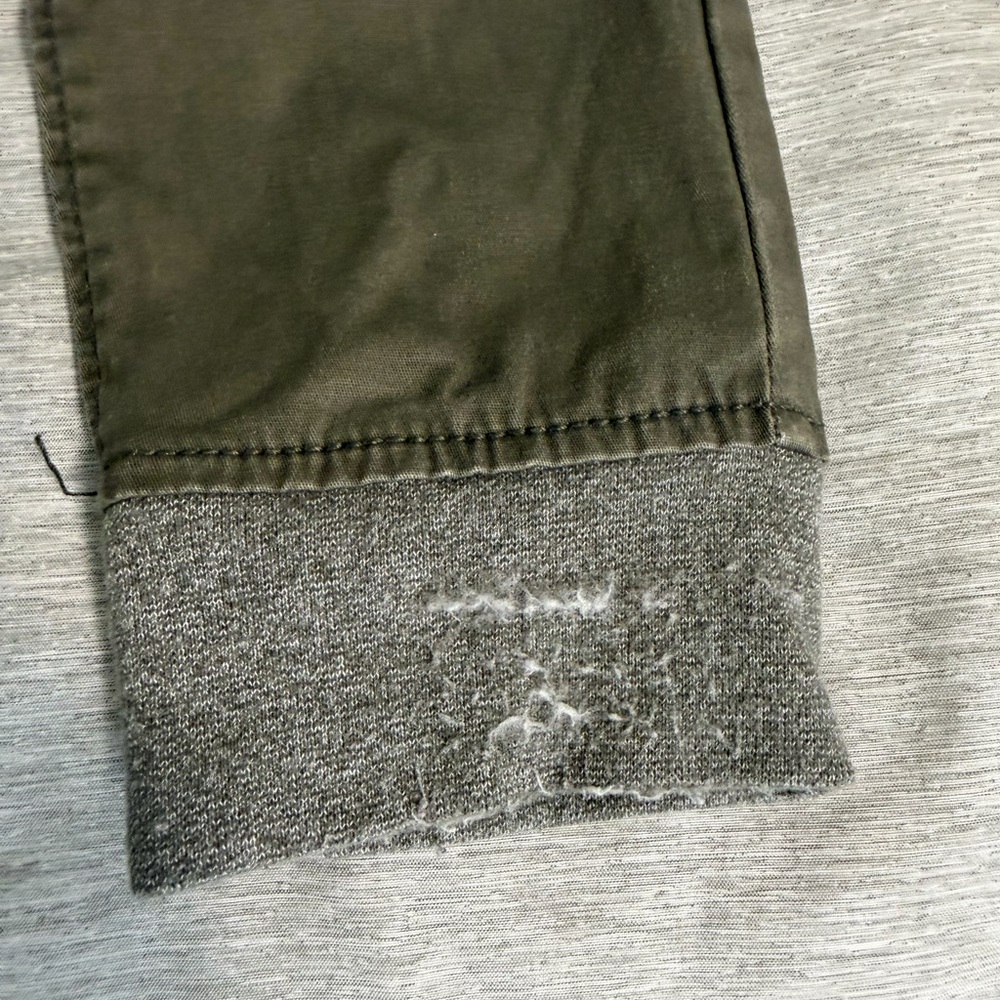 Cat & Jack Kids Joggers - Olive and Gray - Picture 7 of 7